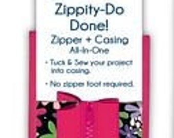 Zippity Do Done 18 in Pink Zipper with Pull  June Tailor  JT1868