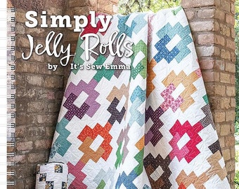 Libro de colchas Simply Jelly Rolls It's Sew Emma #ISE-955