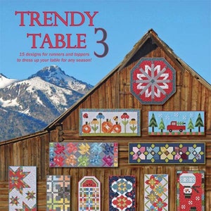 The Trendy Table 3 Book by Heather Peterson of Anka&#39;s Treasures