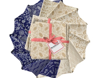 Elegant Keepsakes Fat Quarter Bundle di Kanvas Studios per Benartex 14 pezzi