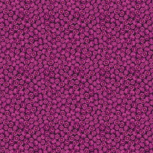 Lewis & Irene Poppies  Tiny Poppies On Dark Purple P763.3