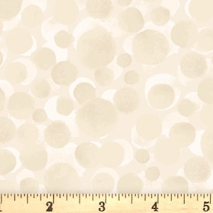 Bumbleberries by Lewis and Irene in Cream with Pearlescent   BB148