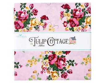Tulip Cottage 10 Inch Stacker by Melissa Mortenson for Riley Blake Designs