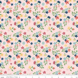 Sew Much Fun Floral Pink by Echo Park Paper Co. for Riley Blake Designs