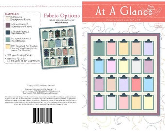 At a Glance Quilt Pattern by Wendy Sheppard