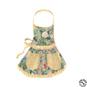 Nature&#39;s Portrait Apron Panel Inspired by The Royal Horticultural Society for Riley Blake Designs