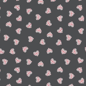 Lewis & Irene Union Jack Hearts Black A345.3