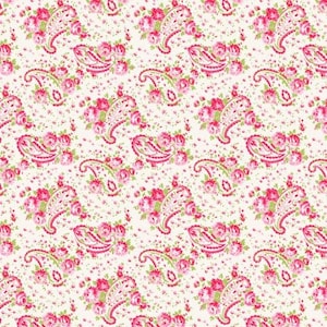 Posie Cream Paisley by Tanya Whelan Yardage TW09-CREAM