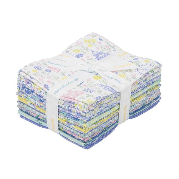 London Parks B Fat Quarter Bundle by Liberty Fabrics 15 pieces