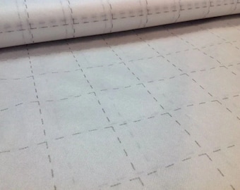 Bosco Lightweight Fusible Nonwoven with preprinted 2.5&quot; Grid BOS327C