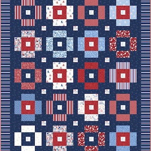 Shipshape Quilt Pattern by Amanda Niederhauser of Jedi Craft Girl