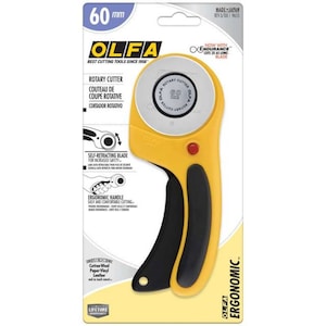 OLFA 60mm Ergonomic Rotary Cutter RTY-3/DX 9655