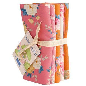 Tilda Sunday Brunch Fat Quarter Bundle 20x22&quot; Pink