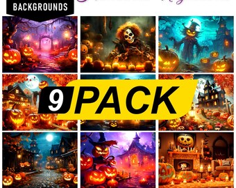 Halloween Nightmares | Video Backgrounds | Video Backdrop | Teams Background | Animated Backgrounds | Zoom Background | YouTube Backgrounds