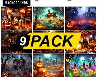 Halloween Horrors | Video Backgrounds | Video Backdrop | Teams Background | Animated Backgrounds | Zoom Background | YouTube Backgrounds