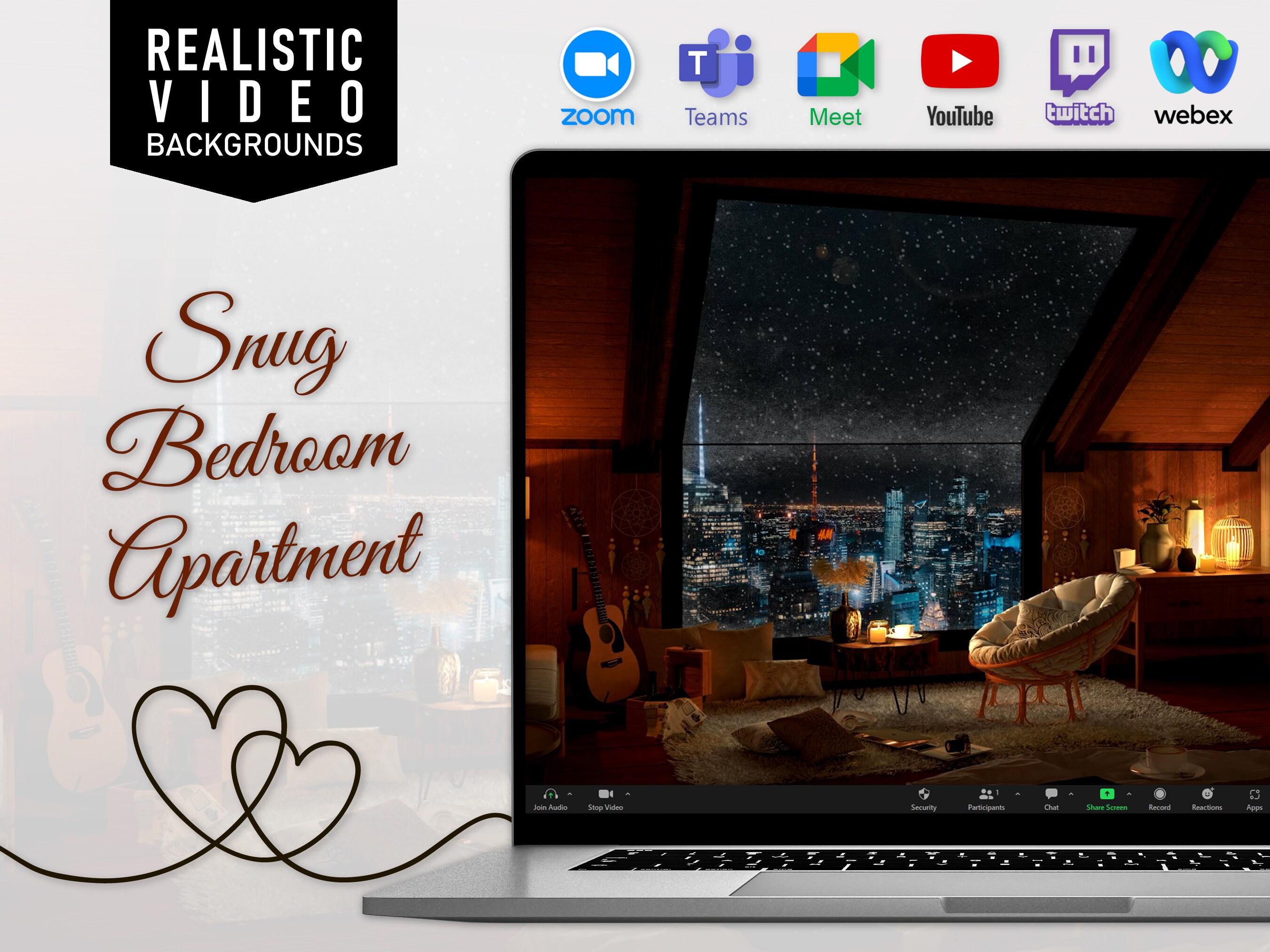 Nền phòng ngủ ảo đẹp cho video Virtual Background trên Etsy: Bạn đã từng nghĩ đến việc sử dụng nền phòng ngủ ảo để làm nền cho các video hoặc hội thoại từ xa? Trên Etsy, có rất nhiều mẫu nền phòng ngủ ảo đẹp để tạo nên một không gian làm việc hoàn hảo và chuyên nghiệp. Bạn hoàn toàn có thể tìm thấy một mẫu nền phòng ngủ ảo ưng ý để thể hiện tính cách và sự chuyên nghiệp của mình trên màn hình video. Hãy khám phá ngay, chọn lựa và sử dụng cho cuộc trò chuyện hoặc các buổi họp trực tuyến của bạn. 