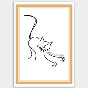 Gatto graffiante