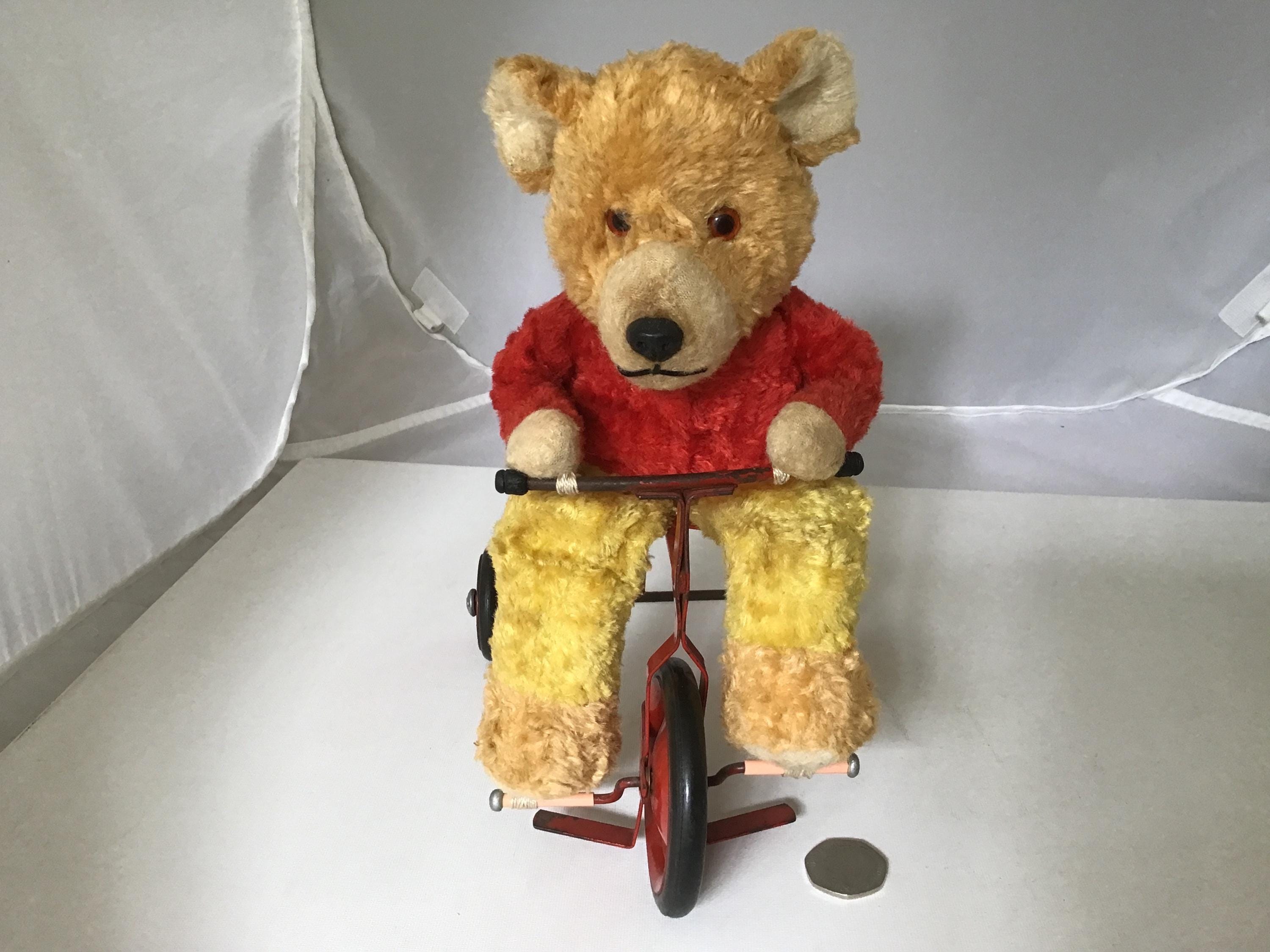 Vintage 1958 Chiltern Bear on a Tricycle. - Etsy UK