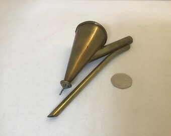 Antique Original 19th Century Church Brass Candle Snuffer,Lighter, Chandelier.