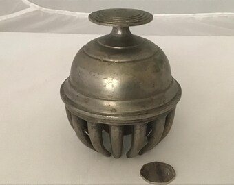 Original Victorian 19th Century Indian Large Elephant Claw Bell, NO 6