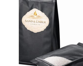 Candle Sand Pearled Wax Refill (1 lb) Reusable | Multiple Scents | Small Batch Hand Scented | Bowls Available