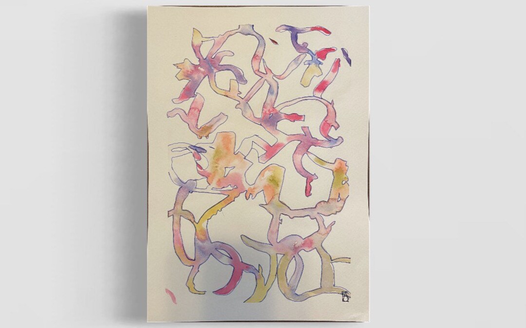 Original Watercolor and Ink Painting - Etsy