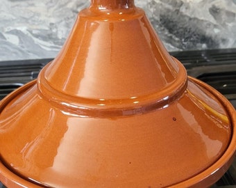 Large terracotta tagine