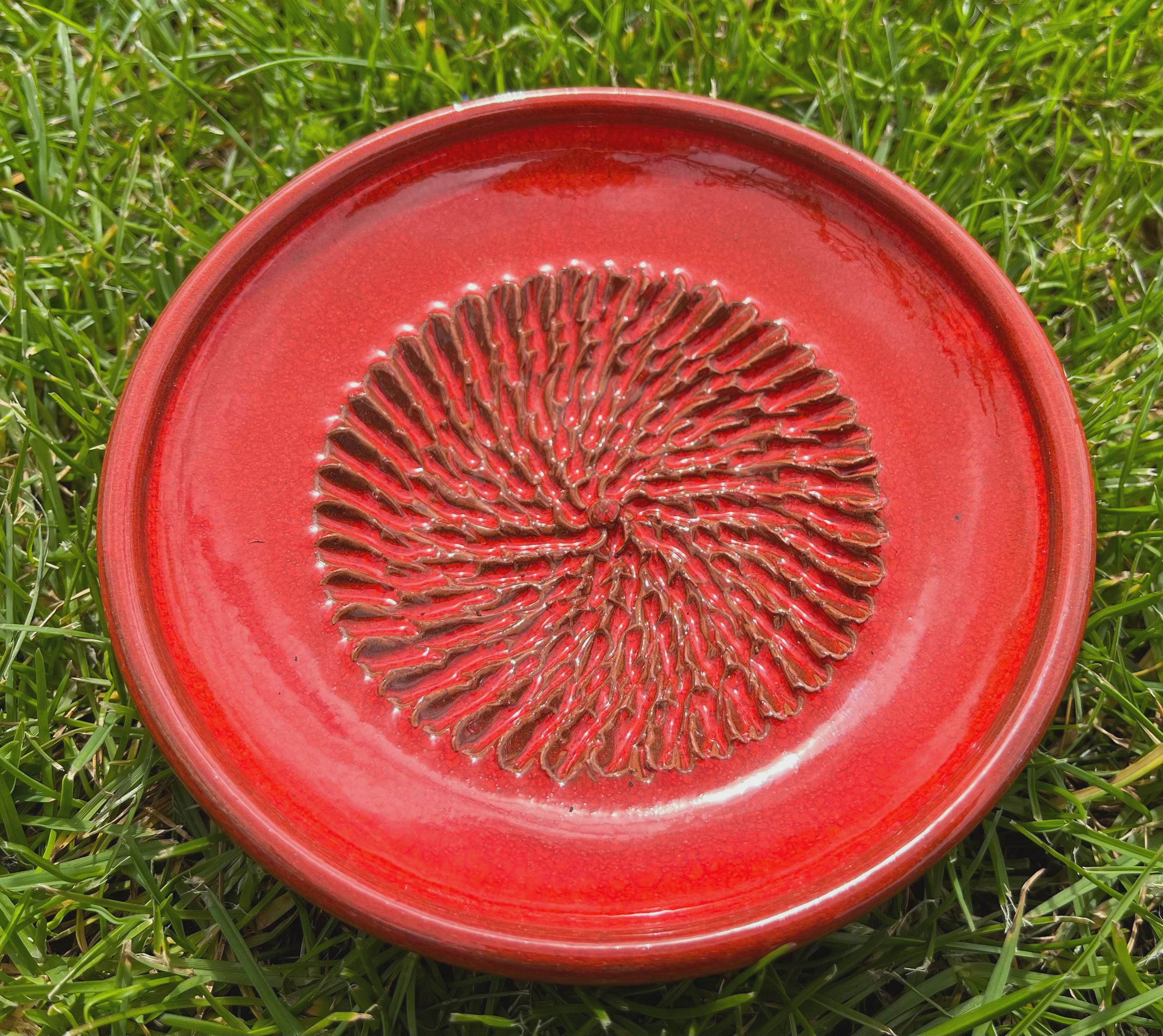 Pottery Rasps Spanish Pottery Garlic Rasp, Ginger Ceramic Grater Plate in a Variety ...