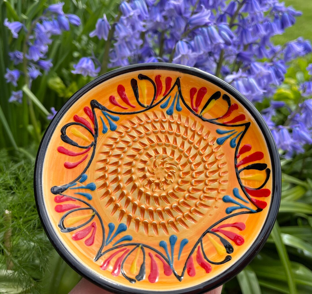 Spanish Pottery Garlic Rasp, Ginger Grater, Chocolate Grater, Nutmeg ...
