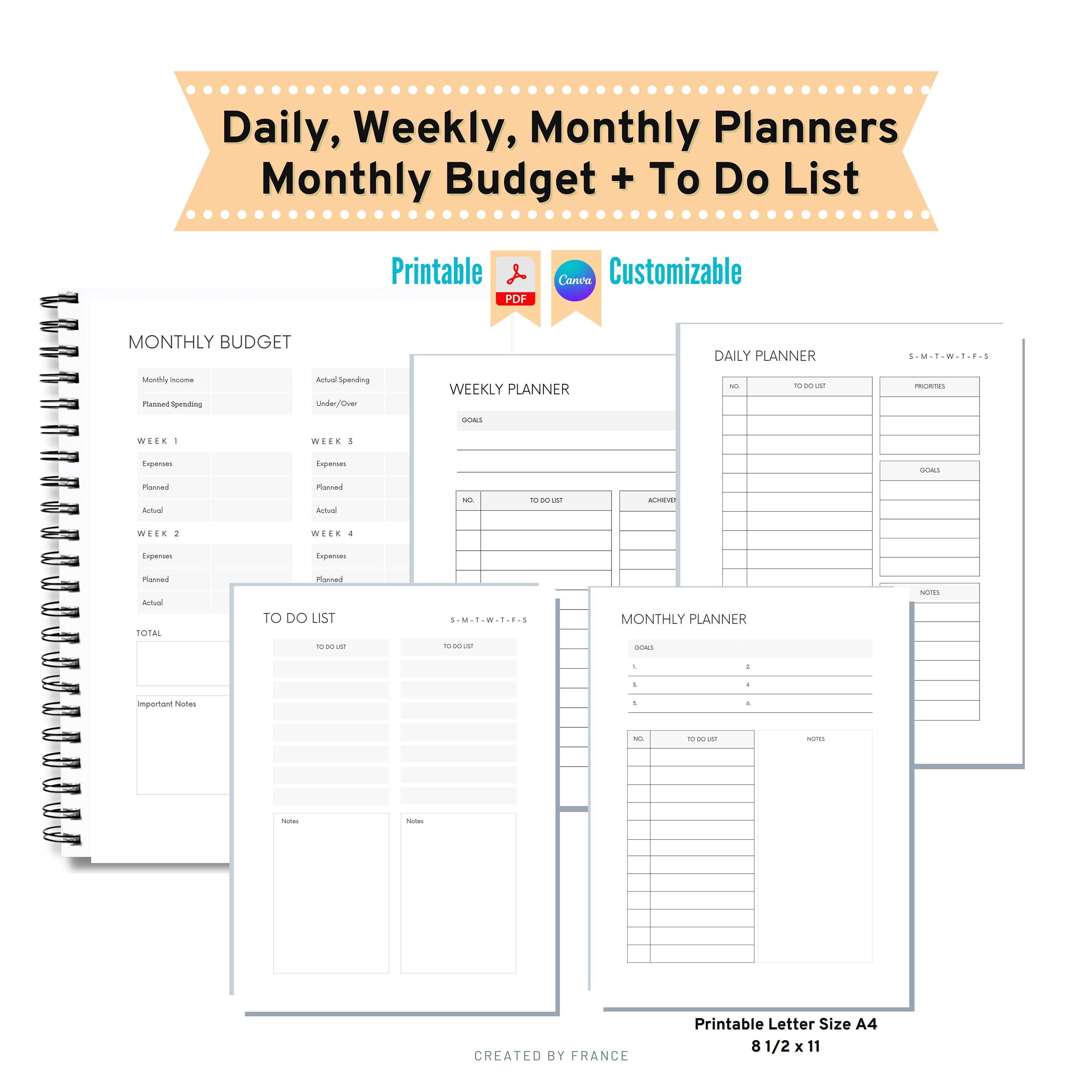 Printable Photographer Planner, Photography Contract, Printable Payment ...