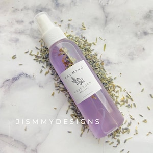 Lavender Spray Bottle, Calming Lavender Perfume 4oz. , Lavender Spray Mist, Calming and Relaxation Bottle