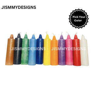 4 inch Taper Candles, Religious, Birthday, Traditional Gifts| Candles| Velas Taper (4&#39;&#39; pulgadas) |