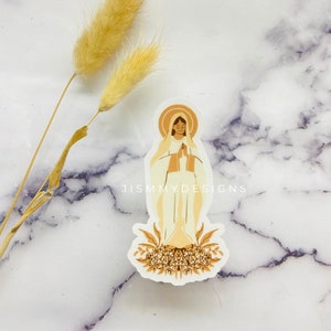 Our lady of Guadalupe Sticker, Virgen De Guadalupe Sticker, Catholic Sticker, Mexican Sticker, Christmas Gift, Gift for Her/Him, Birthday