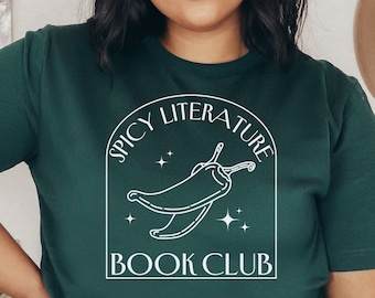 スパイシー文学ブッククラブ、ブックトロープスシャツ、ロマンスリーダーTシャツ、ブックギフト、スマットシャツ、スパイシーブックシャツ、スマットリーダー、ファンタジーTシャツ