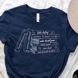 Buchtropes Shirt, Romanze Leser Tshirt, Geschenk für Buchliebhaber, Bookish Shirt, Smut Shirt, Spicy Books Shirt, Fantasy Book Shirt, Smut Reader