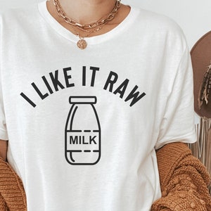 Funny Raw Milk Shirt, Pro Metabolic Shirt, Nutrition T-Shirt, Gift for Farmer, Cow Tee, Homestead, Food Shirt