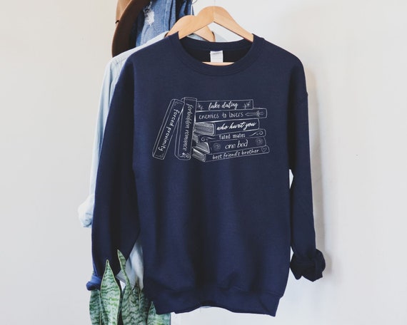 Book Tropes Sweatshirt, Romance Reader, Gift for Book Lover, Bookish Sweater, Smut Sweatshirt, Spicy Books Sweater, Fantasy Book