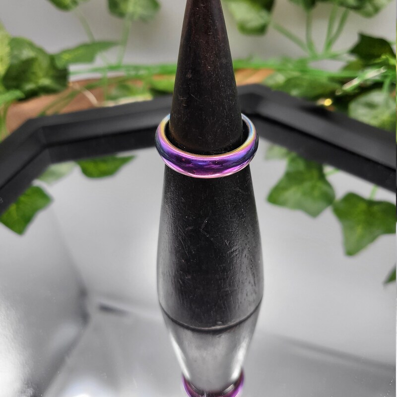 Hematite Ring - Etsy