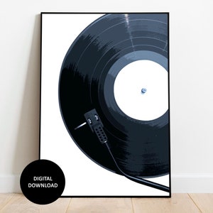Vinyl Wall Art, Vinyl Print, Vinyl Records, Vinyl Wall Decoration,Vinyl Decor, Music Prints, Music Prints Wall Art, Music Prints Retro