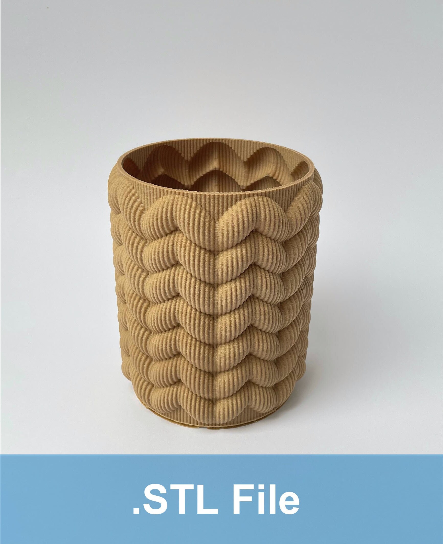 Blumentopf STL 3ddruckdatei Modell babuska for Pflanzgefäße Und Große