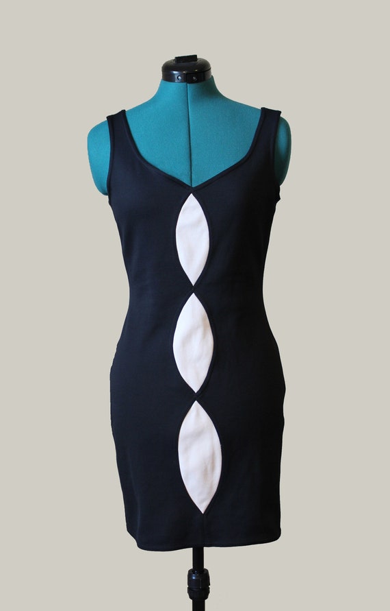 Vintage Bodycon Bruno Duluc Dress - image 1