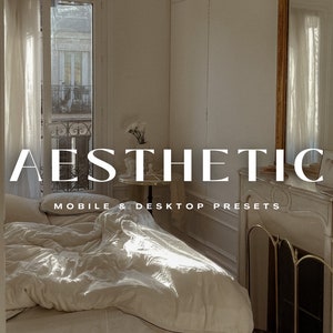 15 Dark Aesthetic Presets | Lightroom Mobile & Desktop Presets | Moody Influencer Presets | Dark Presets | Influencer Preset | Instagram