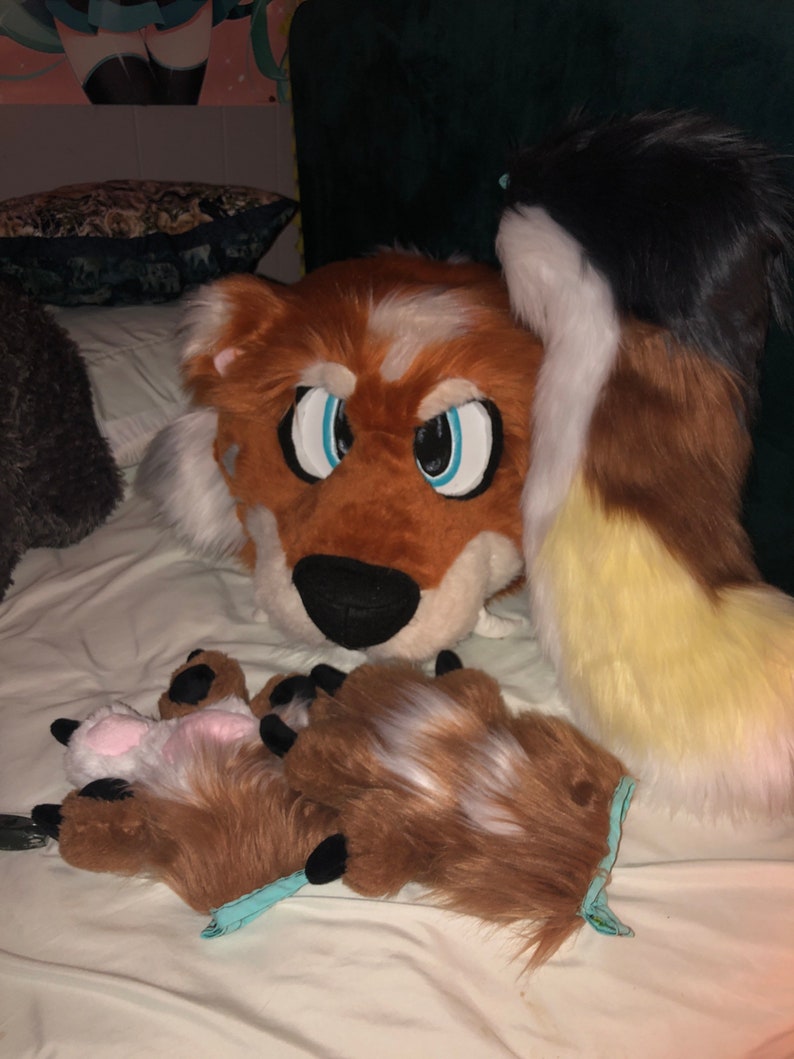 Saber Tooth Tiger Fursuit Mini Partial Fursuit for Sale/ - Etsy Australia