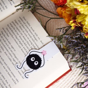 Magnetic Bookmarks Soot Yokai | Anime Bookmarks | Yokai Bookmark | Magnetic | Anime Bookmarks | Decoration