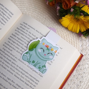 Magnetische bladwijzer Anime Groene plant Dino | Dino bladwijzers | Groene Dinosaurus Bladwijzer | Magnetisch | Anime-bladwijzers | Decoratie