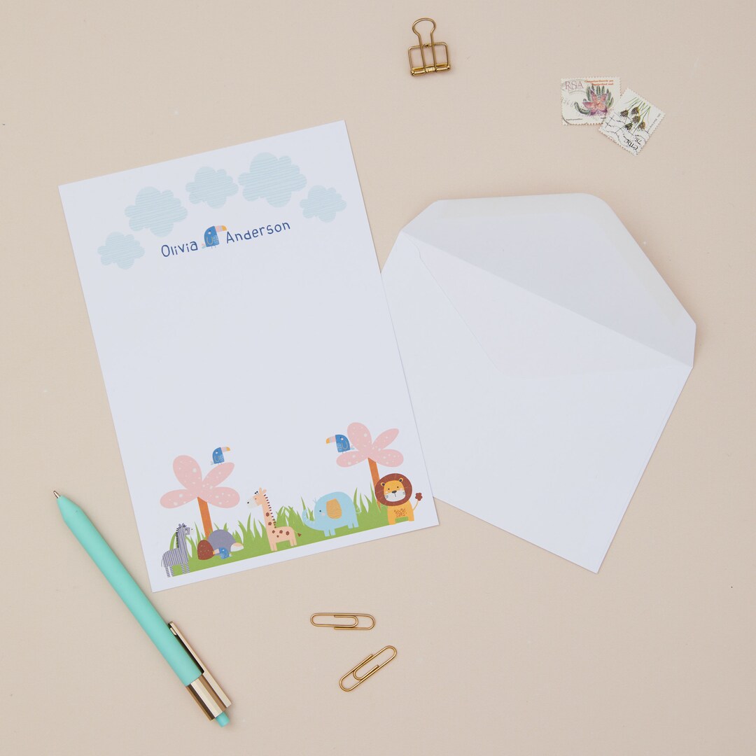 children-s-writing-paper-sheets-cute-animal-design-stationery-for-kids