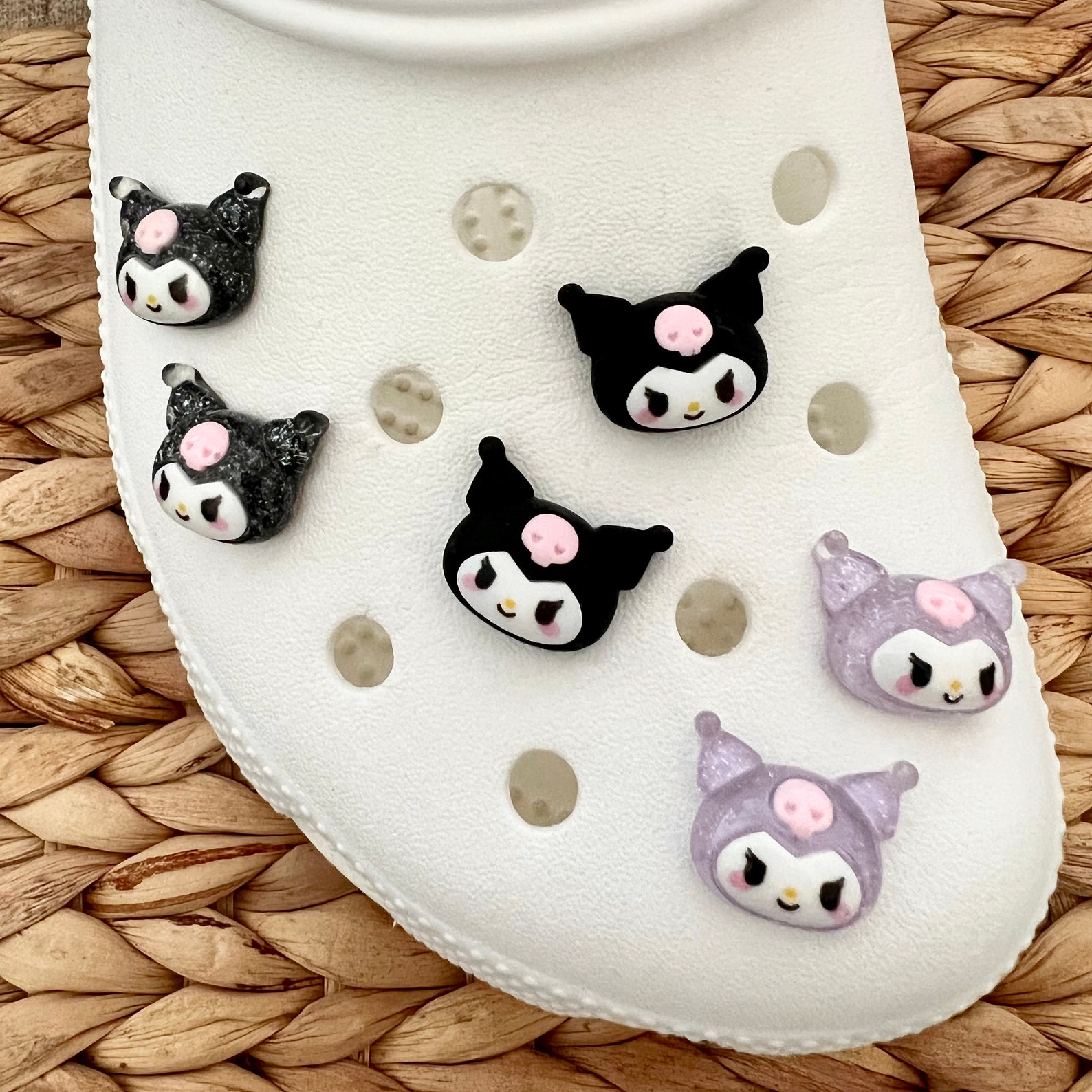 Kuromi Croc Charms Etsy Singapore