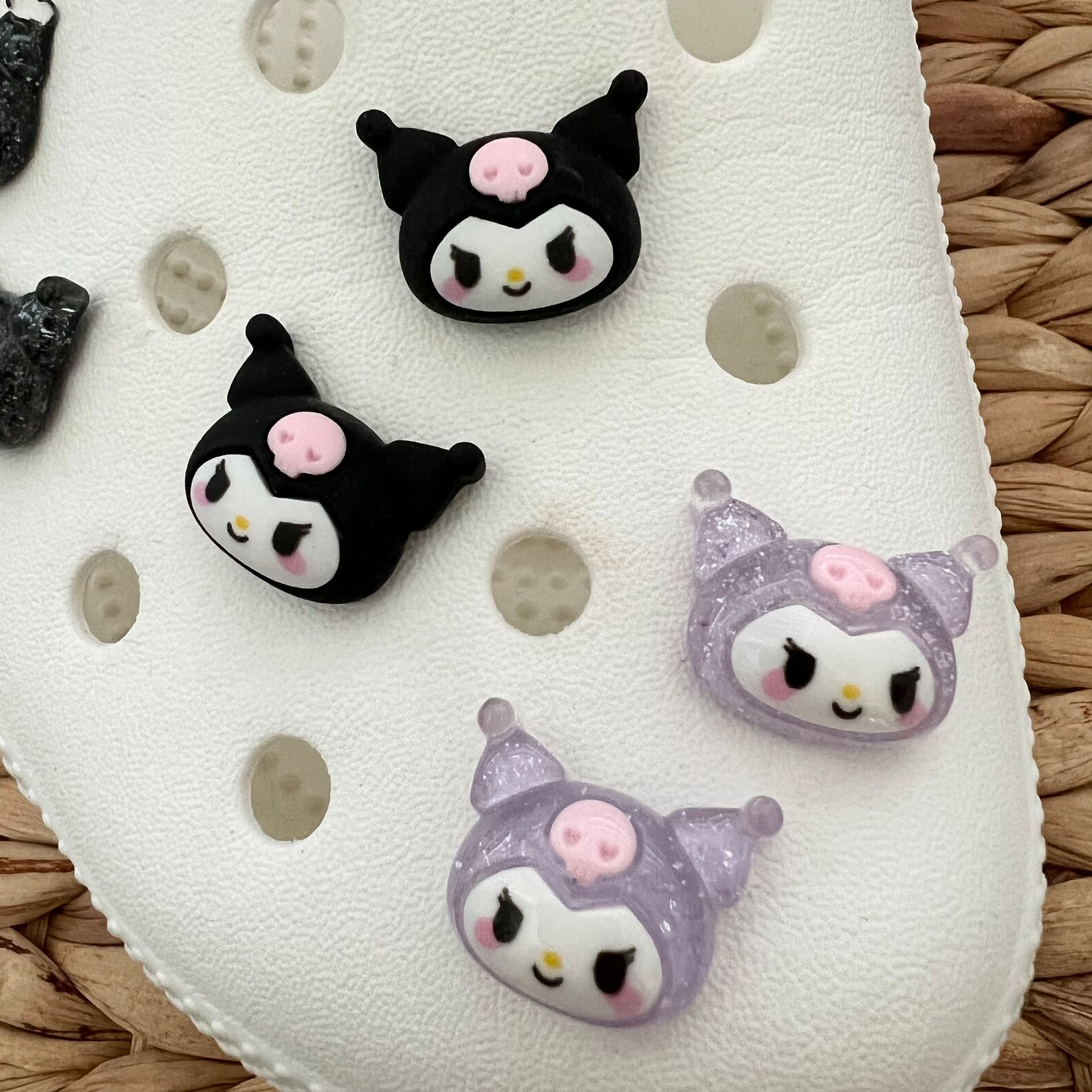 Kuromi Croc Charms Etsy