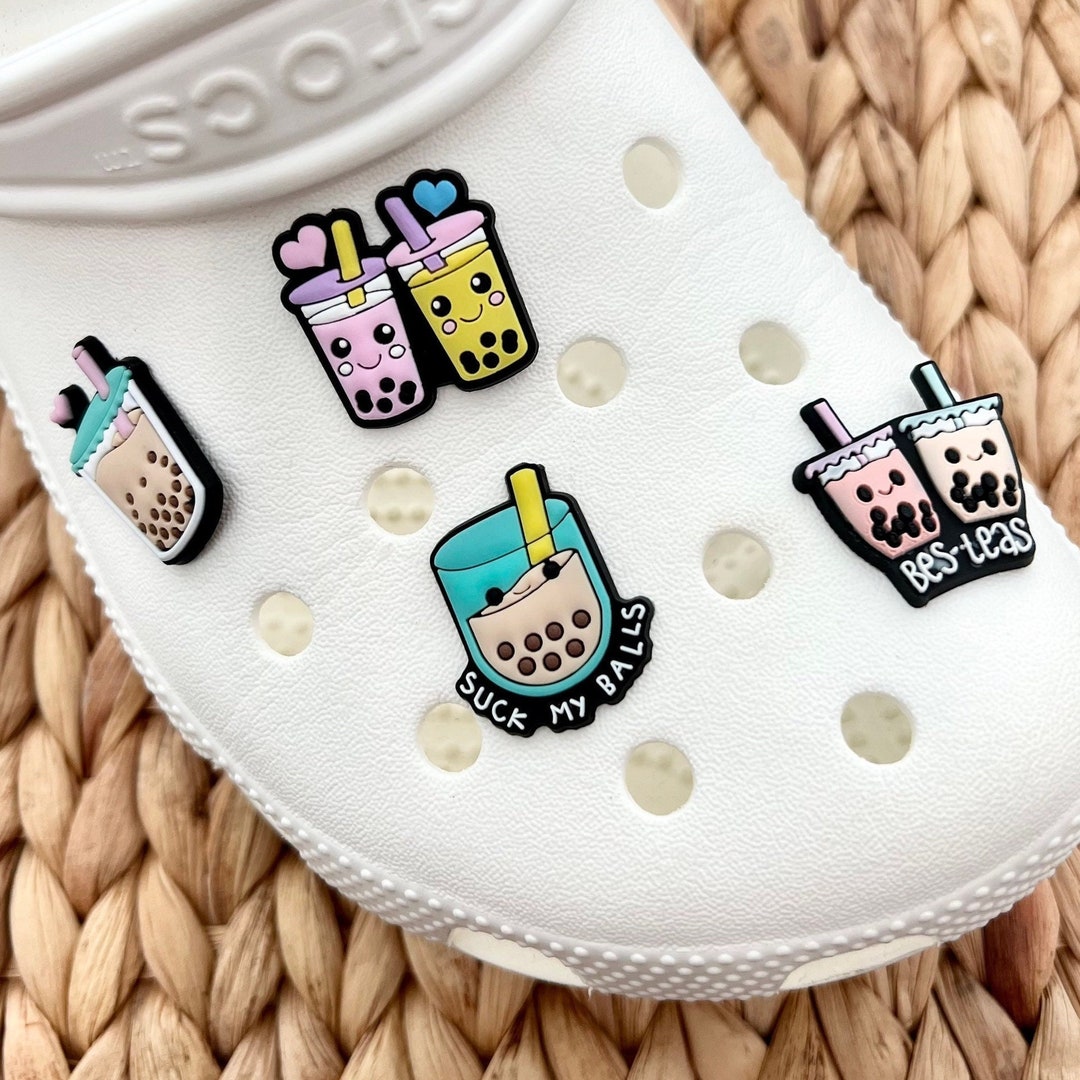 Bubble tea jibbitz sale