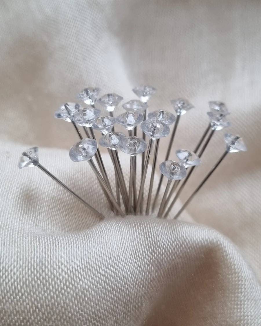 20 Pcs Small Medium Large Heavy Duty Safety Pins Clothing Clothes Cards  Wedding Brooches Steel Nappy Kilt Pins 
